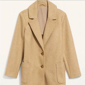 Sooo cute! Oversized Soft-Brushed Button-Front Coat for Women